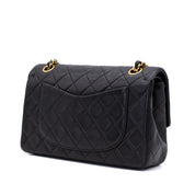 Chanel Classic Double Flap Bag Small Lammleder Schwarz 24k GHW