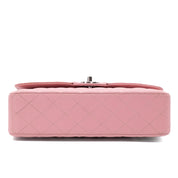 Chanel Classic Double Flap Bag Medium Caviar Sakura Pink SHW