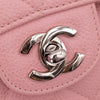 Chanel Classic Double Flap Bag Medium Caviar Sakura Pink SHW