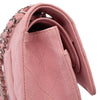 Chanel Classic Double Flap Bag Medium Caviar Sakura Pink SHW