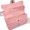 Chanel Classic Double Flap Bag Medium Caviar Sakura Pink SHW