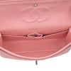 Chanel Classic Double Flap Bag Medium Caviar Sakura Pink SHW