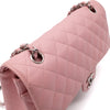 Chanel Classic Double Flap Bag Medium Caviar Sakura Pink SHW