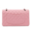 Chanel Classic Double Flap Bag Medium Caviar Sakura Pink SHW