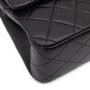 Chanel Classic Double Flap Bag Medium Lammleder Schwarz 24k GHW