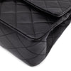 Chanel Classic Double Flap Medium Lammleder Schwarz 24k GHW