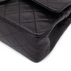 Chanel Classic Double Flap Medium Lammleder Schwarz 24k GHW