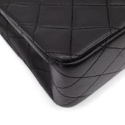 Chanel Classic Double Flap Bag Medium Lammleder Schwarz 24k GHW