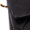 Chanel Classic Double Flap Bag Medium Lammleder Schwarz 24k GHW