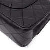 Chanel Classic Double Flap Medium Lammleder Schwarz 24k GHW