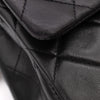 Chanel Classic Double Flap Medium Lammleder Schwarz 24k GHW