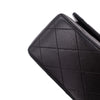 Chanel Classic Double Flap Bag Medium Lammleder Schwarz 24k GHW