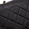 Chanel Classic Double Flap Medium Lammleder Schwarz 24k GHW
