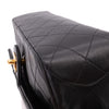 Chanel Classic Double Flap Medium Lammleder Schwarz 24k GHW