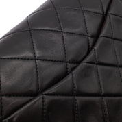 Chanel Classic Double Flap Bag Medium Lammleder Schwarz 24k GHW