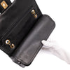 Chanel Classic Double Flap Medium Lammleder Schwarz 24k GHW