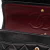 Chanel Classic Double Flap Bag Medium Lammleder Schwarz 24k GHW