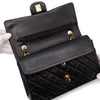 Chanel Classic Double Flap Medium Lammleder Schwarz 24k GHW