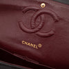 Chanel Classic Double Flap Medium Lammleder Schwarz 24k GHW
