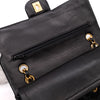 Chanel Classic Double Flap Medium Lammleder Schwarz 24k GHW
