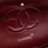 Chanel Classic Double Flap Medium Lammleder Schwarz 24k GHW