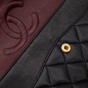 Chanel Classic Double Flap Medium Lammleder Schwarz 24k GHW
