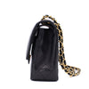 Chanel Classic Double Flap Bag Medium Lammleder Schwarz 24k GHW