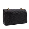 Chanel Classic Double Flap Medium Lammleder Schwarz 24k GHW