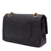 Chanel Classic Double Flap Medium Lammleder Schwarz 24k GHW