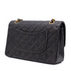 Chanel Classic Double Flap Bag Medium Lammleder Schwarz 24k GHW