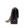 Chanel Classic Double Flap Bag Medium Lammleder Schwarz 24k GHW