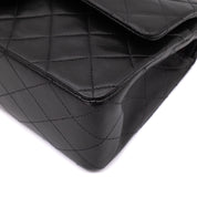 Chanel Classic Double Flap Bag Medium Lammleder Schwarz 24 GHW