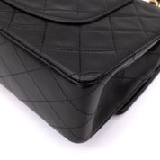 Chanel Classic Double Flap Bag Medium Lammleder Schwarz 24 GHW