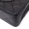 Chanel Classic Double Flap Medium Lammleder Schwarz 24k GHW