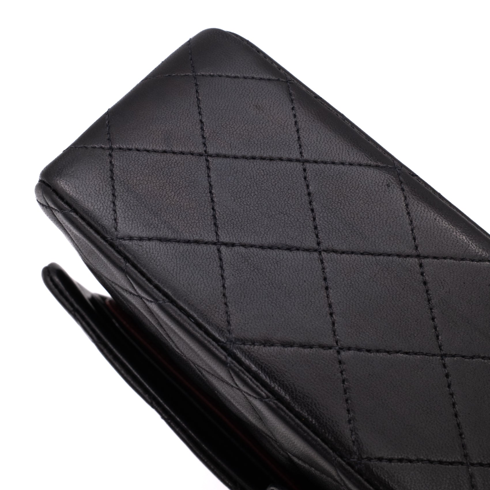 Chanel Classic Double Flap Medium Lammleder Schwarz 24k GHW
