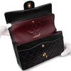 Chanel Classic Double Flap Bag Medium Lammleder Schwarz 24 GHW