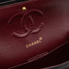 Chanel Classic Double Flap Bag Medium Lammleder Schwarz 24 GHW