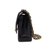 Chanel Classic Double Flap Bag Medium Lammleder Schwarz 24 GHW