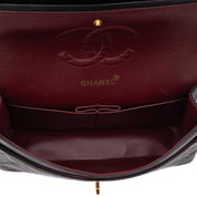 Chanel Classic Double Flap Bag Medium Lammleder Schwarz 24 GHW