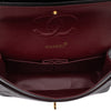 Chanel Classic Double Flap Bag Medium Lammleder Schwarz 24 GHW