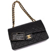 Chanel Classic Double Flap Bag Medium Lammleder Schwarz 24 GHW