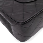 Chanel Classic Double Flap Medium Lammleder Schwarz SHW