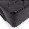 Chanel Classic Double Flap Medium Lammleder Schwarz SHW
