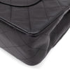 Chanel Classic Double Flap Medium Lammleder Schwarz SHW