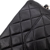 Chanel Classic Double Flap Medium Lammleder Schwarz SHW