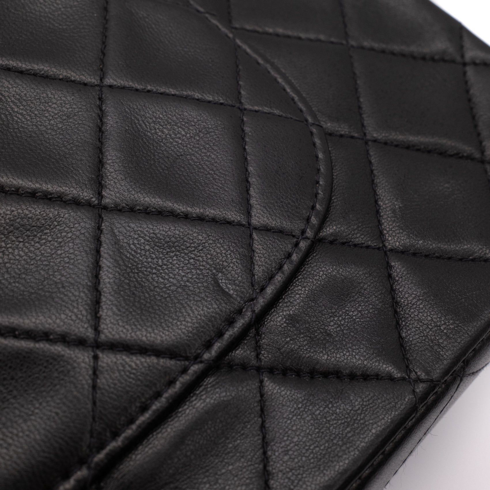 Chanel Classic Double Flap Medium Lammleder Schwarz SHW