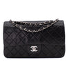 Chanel Classic Double Flap Medium Lammleder Schwarz SHW