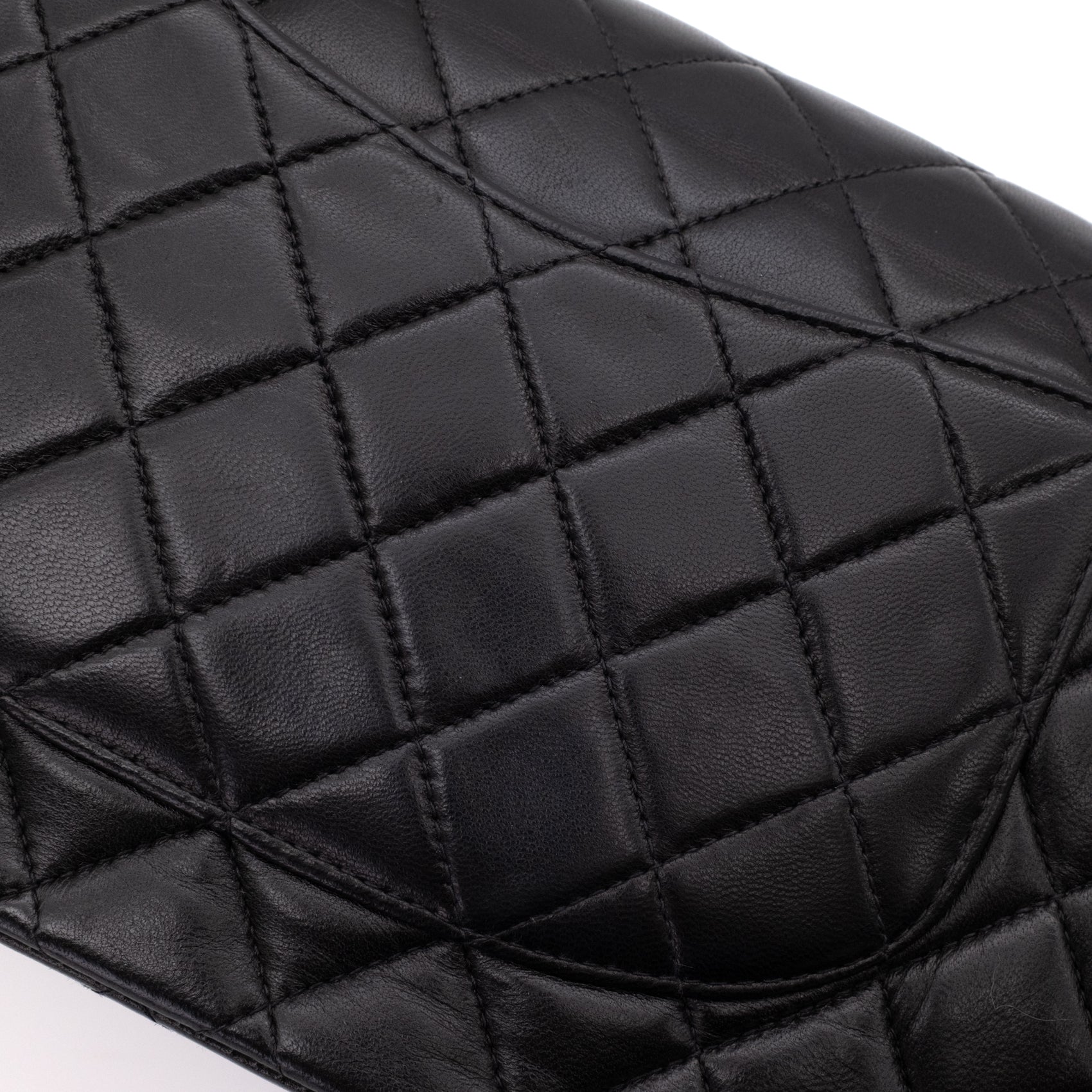Chanel Classic Double Flap Medium Lammleder Schwarz SHW