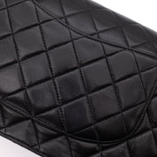 Chanel Classic Double Flap Medium Lammleder Schwarz SHW
