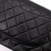 Chanel Classic Double Flap Medium Lammleder Schwarz SHW